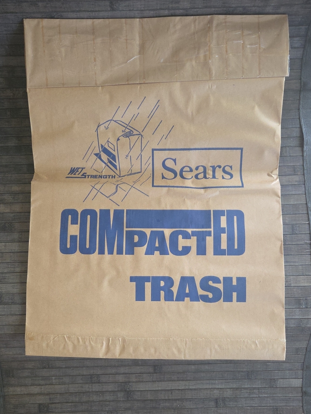 Vintage Sears Wet Strength Compacted Trash Bags (4)